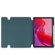 Puzdro s klávesnicou pre Lenovo Tab M11, Rotary 360° Leather, tmavozelené