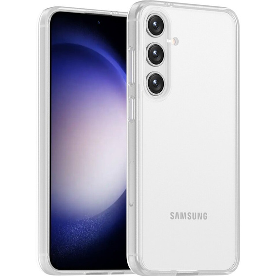 Puzdro pre Samsung Galaxy S24+ Plus, Fusion Hybrid, s ochranou fotoaparátu, priehľadné