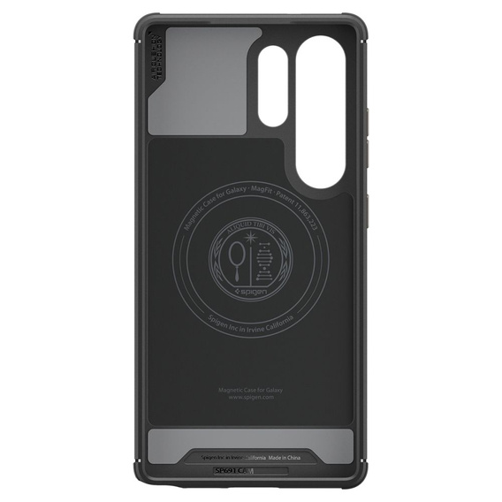 Puzdro Spigen pre Samsung Galaxy S25 Ultra, Core Armor MagSafe, čierne + tvrdené sklo 9H