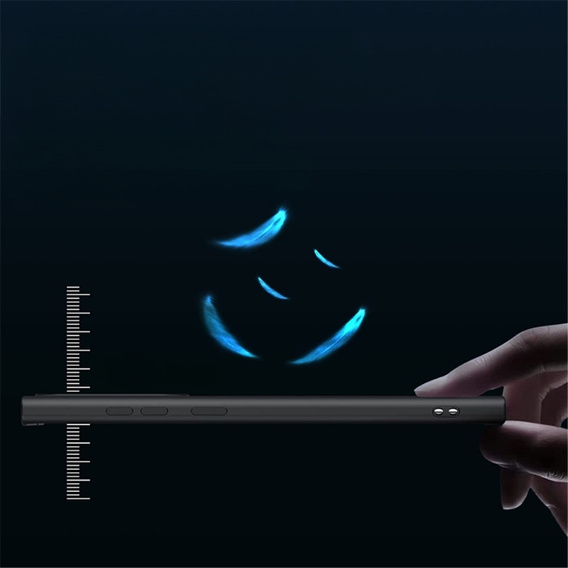 Obal na mobil pre Samsung Galaxy S23 Ultra, Silicone MagSafe, čierne