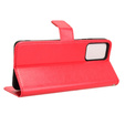 Klapkové puzdro pre Motorola Moto E14, Crazy Horse Wallet, červené