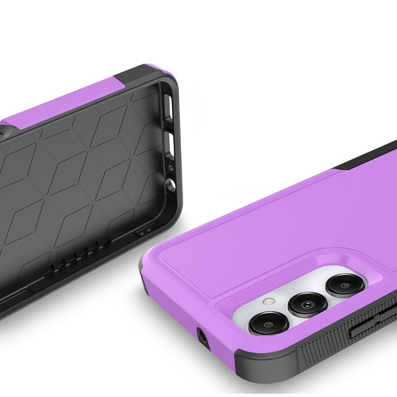 Pancierované puzdro pre Samsung Galaxy A05s 4G, Dual Shockproof, fialové