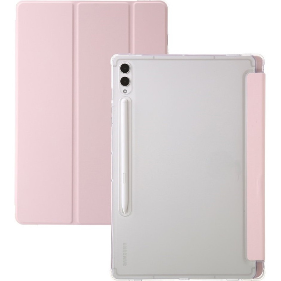 Puzdro pre Samsung Galaxy Tab S9 Ultra, Smartcase Hybrid, so slotom na stylus, ružové