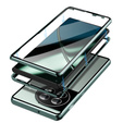 Puzdro pre OnePlus 11 5G, Magnetic Dual Glass, zelený