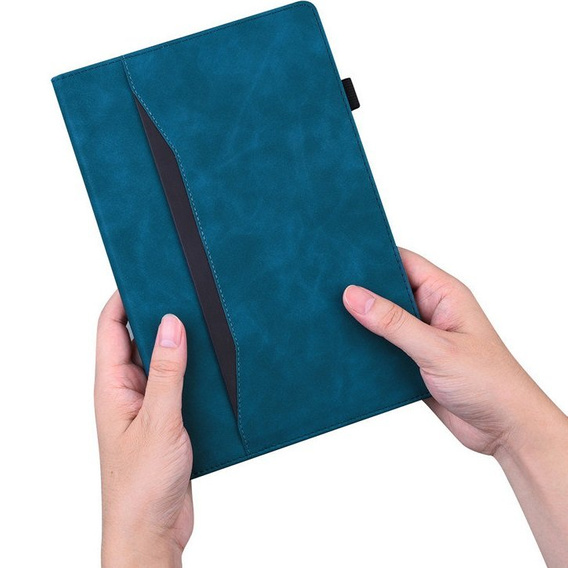 Puzdro pre Lenovo Tab P12 Pro 12.6, Classic, s priestorom pre stylus, modré