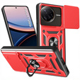 Obal na mobil pre Xiaomi Poco F7 Ultra, CamShield Slide, červené