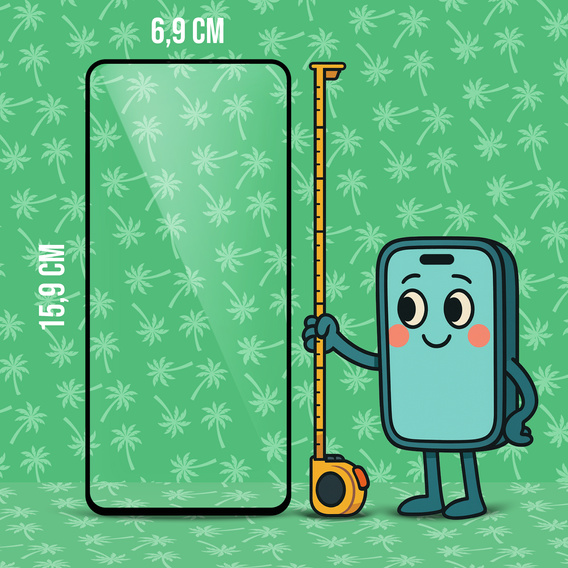 5D Full Glue Smart Palm tvrdené sklo pre Samsung Galaxy A52/A52s