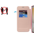 Klapkové puzdro pre Samsung Galaxy S25 FE, RFID Wallet MagSafe CamShield, ružové