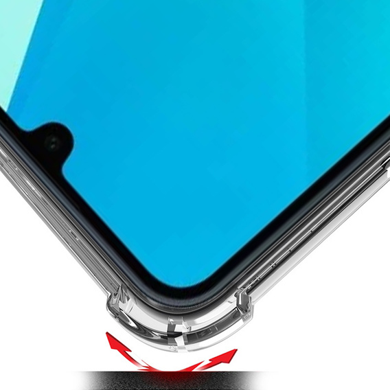 Puzdro pre Samsung Galaxy A16, Fusion Hybrid, pre MagSafe, priehľadné + sklo na displej
