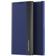 Klapkové puzdro pre Samsung Galaxy M33 5G, Side Magnetic, tmavomodré