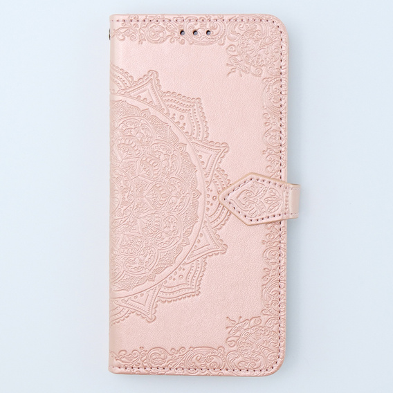 Klapkové puzdro pre Xiaomi 13T / 13T Pro, Mandala, ružové rose gold