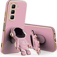 Obal na mobil pre Infinix Hot 50 4G, Astronaut, fialové
