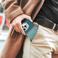 Puzdro pre iPhone 16 Pro, Frame Kickstand, pre MagSafe, Moon Green