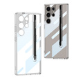 Puzdro pre Samsung Galaxy S25 Ultra, GKK Clear Case, so stylusom, priehľadné 