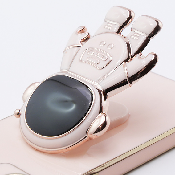 Obal na mobil pre Motorola Moto G54 5G, Astronaut, ružové rose gold