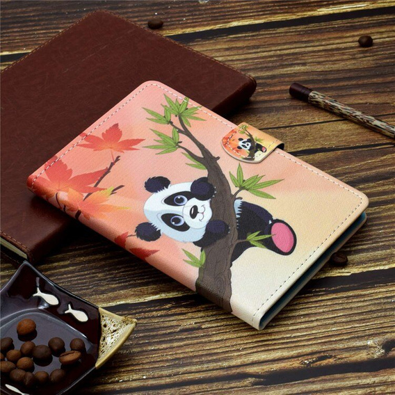 Puzdro pre Lenovo Tab M10 Plus 10.6 Gen 3 TB-125F TB-128F, Smartcase, panda