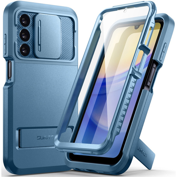 Obal na mobil pre Samsung Galaxy A15 5G, Suritch Basic, modré