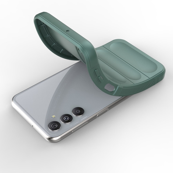 Obal na mobil pre Samsung Galaxy M35, Gaming Shockproof, zelený