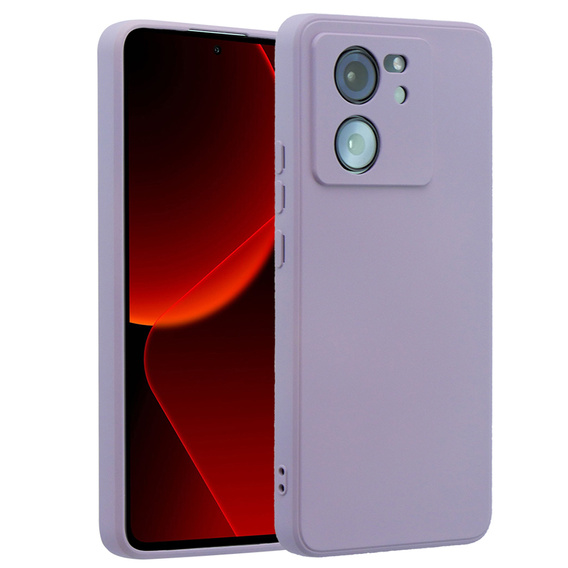 Obal na mobil pre Xiaomi 13T / 13T Pro, Silicone Lite, fialové