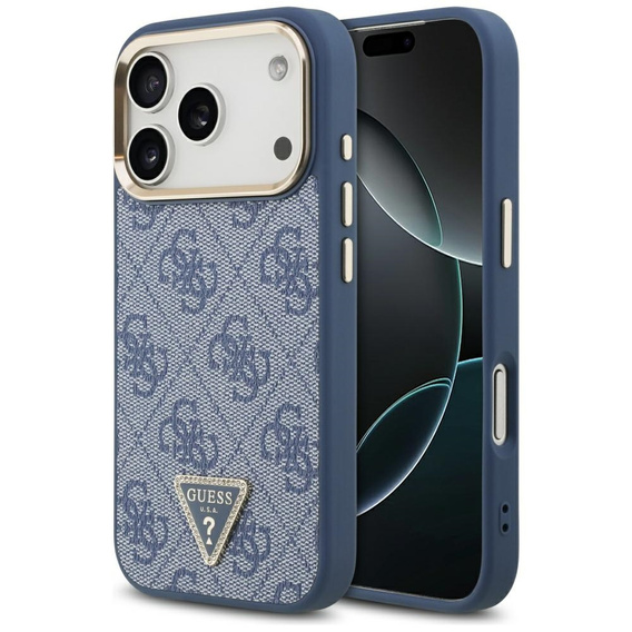 Puzdro Guess 4G Triangle Logo MagSafe pre iPhone 17 Pro