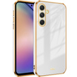 Puzdro pre Samsung Galaxy A54 5G, Glamour CamShield, biele