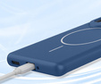 Silikónové puzdro pre Google Pixel 10 Pro XL, pre MagSafe, modré