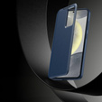 Flipové puzdro pre Samsung Galaxy S25 Edge, Smart View Wallet, modré
