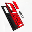 Obal na mobil pre Samsung Galaxy Note 20 Ultra, CamShield Slide, červené