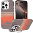 Puzdro pre iPhone 16 Pro Max, Frame Kickstand, pre MagSafe, Sunset Grey