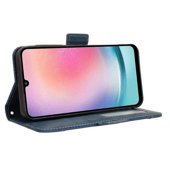 Klapkové puzdro pre Samsung Galaxy A25 5G, Card Slot, modré
