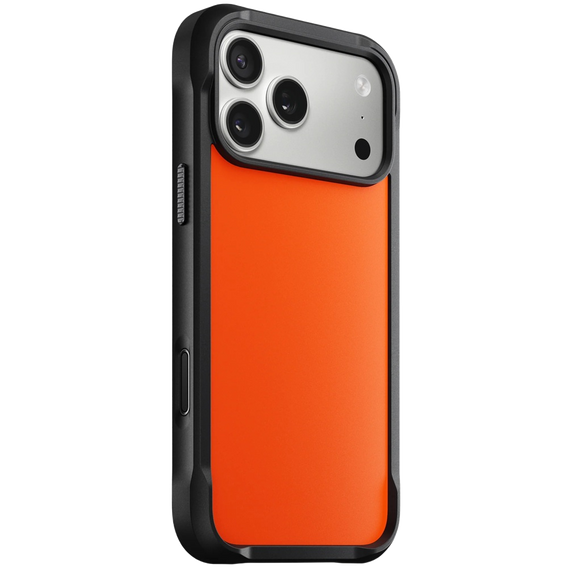 Puzdro Nomad pre iPhone 17 Pro Max, odolné puzdro MagSafe, oranžové