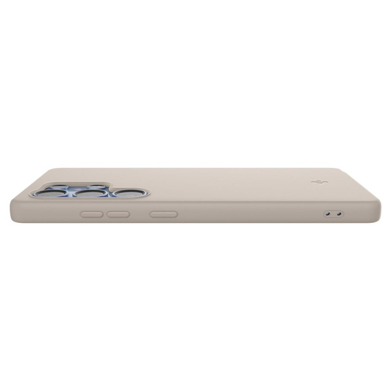 Spigen puzdro pre Samsung Galaxy S25 Ultra, Silicone Fit Mag, sivé + tvrdené sklo