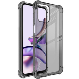 IMAK Obal na mobil pre Motorola Moto G13 4G / G23 4G, Dropproof, transparentné / čierne