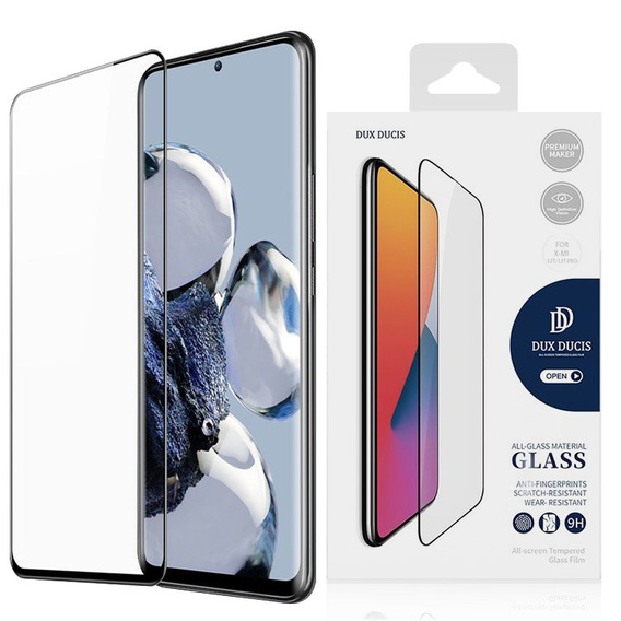 Tvrdené sklo pre Xiaomi 12T / 12T Pro, Dux Ducis full screen, čierne