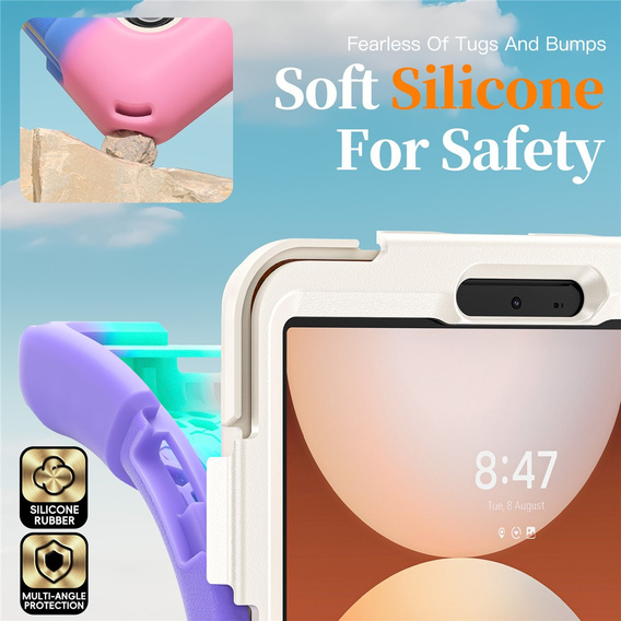 Puzdro s podstavcom a ramenným popruhom pre Samsung Galaxy Tab A11