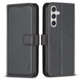 Klapkové puzdro pre Samsung Galaxy A35 5G, BINFEN Wallet, čierne