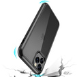 Obal na mobil pre iPhone 11 Pro Max, ERBORD Guardian, čierne