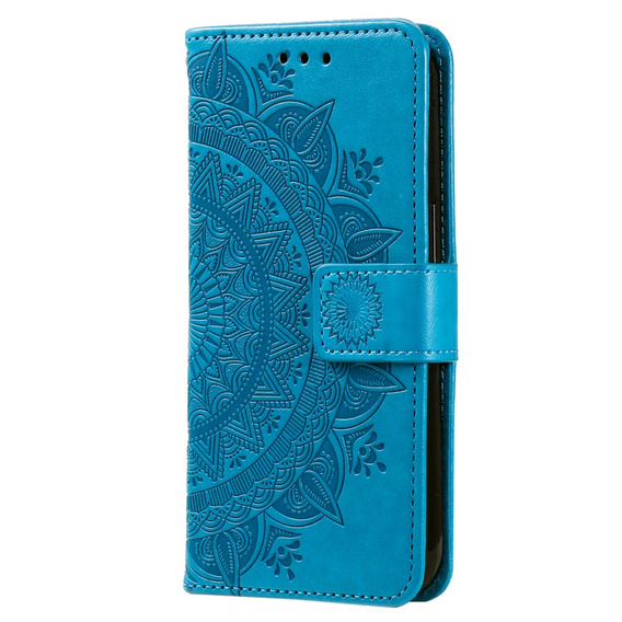 Klapkové puzdro pre Samsung Galaxy A05s 4G, Mandala, modrý