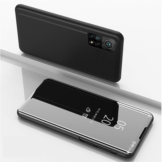 Obal na mobil pre Xiaomi Mi 10T 5G/10T Pro 5G, Clear View, čierne