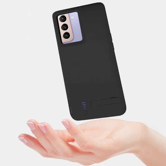 Puzdro s 4800mAh batériou pre Samsung Galaxy S22, čierne