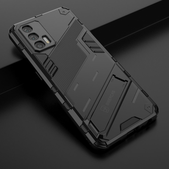 Puzdro pre Realme GT 5G, Military kickstand, modré