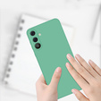 Obal na mobil pre Samsung Galaxy A36 5G, Silicone Lite, modré