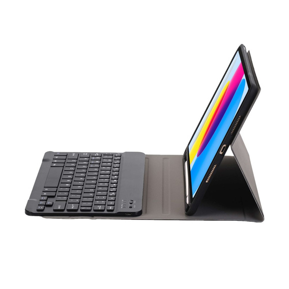 Puzdro + klávesnica iPad 10.9 2022 10 Gen, Pen Slot, čierne