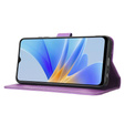 Klapkové puzdro pre Oppo A17, Wallet Smart Magnet, fialové