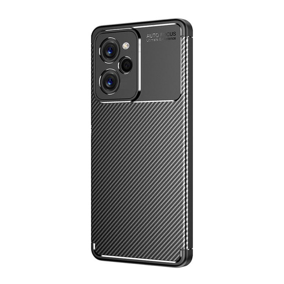 Obal na mobil pre Xiaomi Poco X5 Pro 5G, Carbon Gel, čierne
