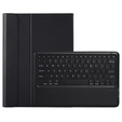 Puzdro + klávesnica Samsung Galaxy Tab S9+, Leather Pen Slot, čierne