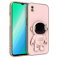 Obal na mobil pre Xiaomi Redmi 9A, Astronaut, ružové rose gold