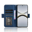 Klapkové puzdro pre Oppo Find X8 Pro, Card Slot, tmavomodré