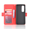 Klapkové puzdro pre Xiaomi Mi Note 10 Lite, Card Slot, červené