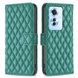 Klapkové puzdro pre Oppo Reno 11F 5G, Wallet, BINFEN COLOR, zelený